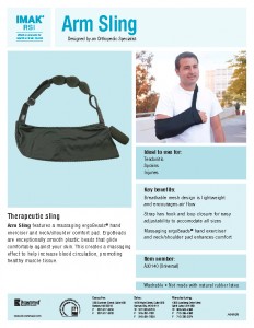 comfortable arm sling